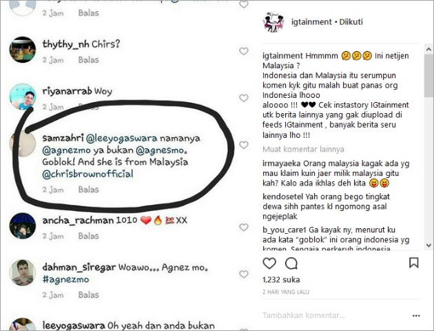 Sukses di 2017, Agnes Monica Diklaim Berasal dari Malaysia