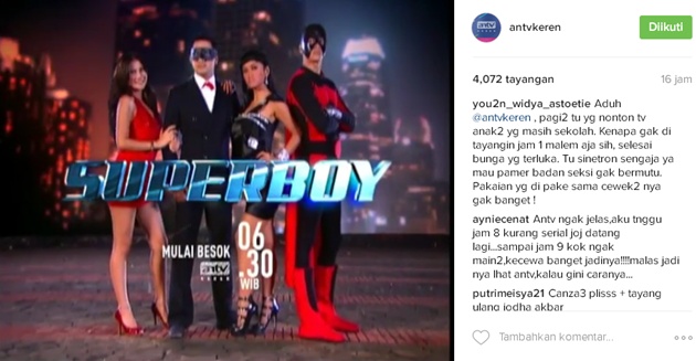 ANTV Kena Semprot Netter