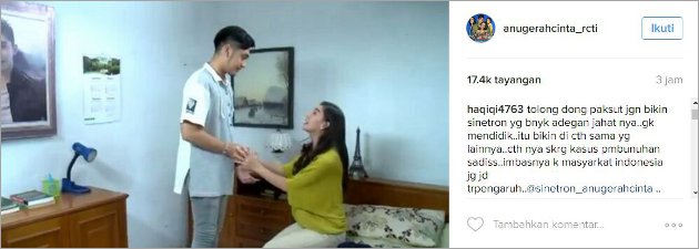'Anugerah Cinta' Dikritik Netter