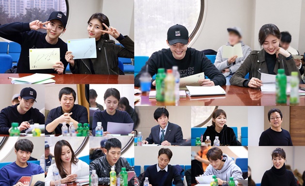 Lee Jong Suk, Suzy di Sesi Baca Naskah 'While You Were Sleeping'