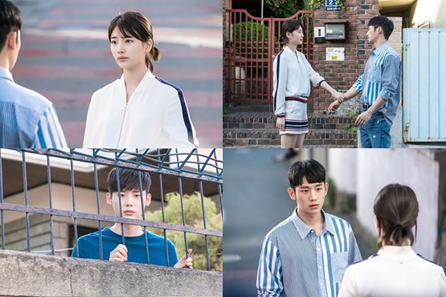 Suzy Pegang Tangan Jung Hae In di 'WYWS'