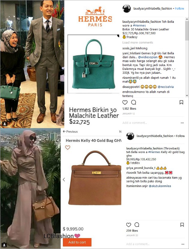 Tak Kalah Mahal dari Punya Nagita Harga Tas Laudya Tak Kalah Mahal dari Punya Nagita Harga Tas Laudya