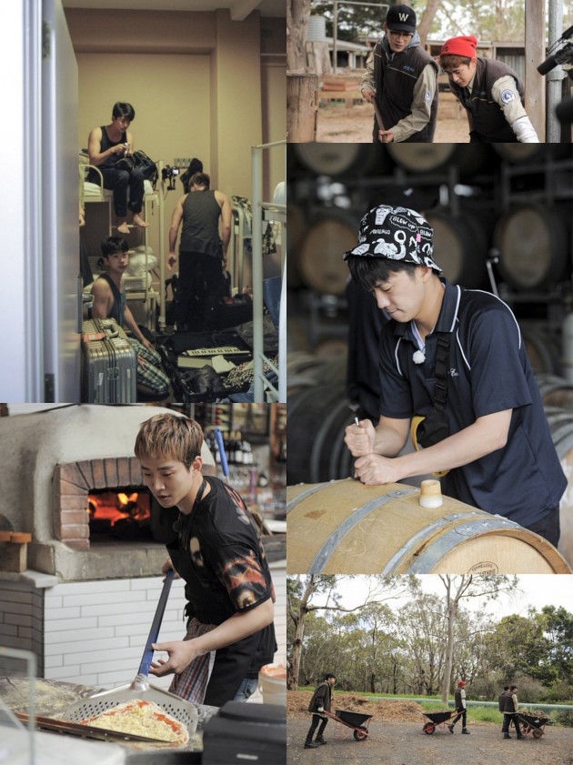 Tampil Beda, 2PM Jadi Buruh di 'Wild Beat'