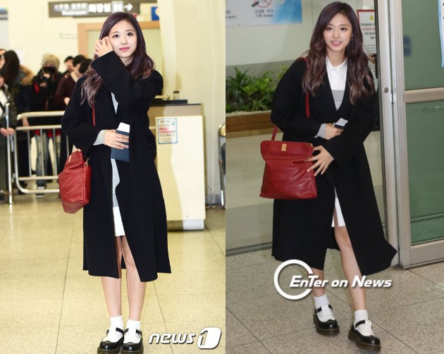 Tzuyu Manis di Bandara