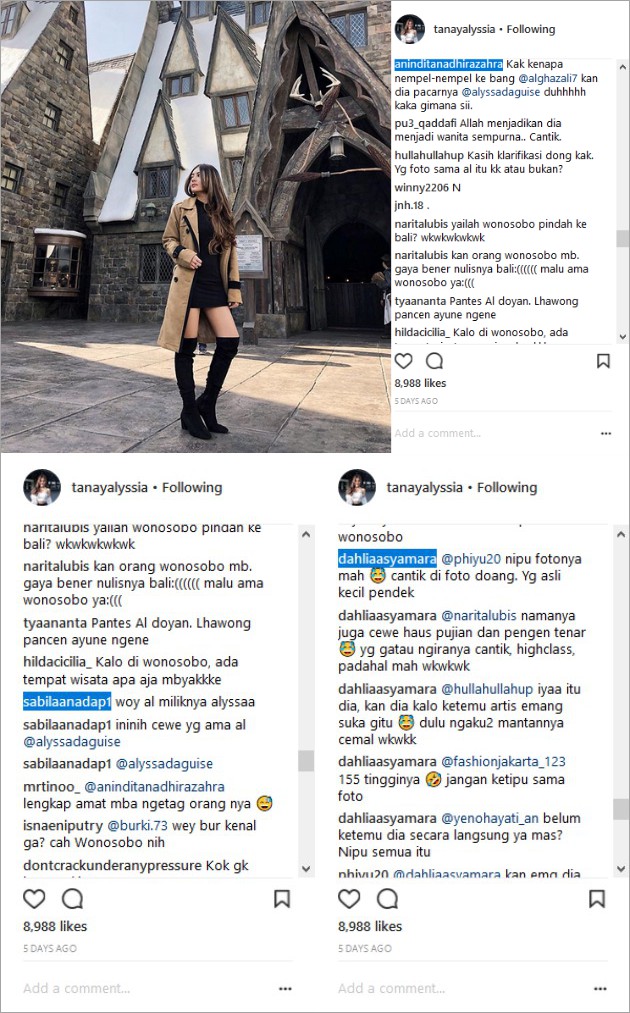 Selebgram Cantik Tanaya Dibully Selingkuh dengan Al 