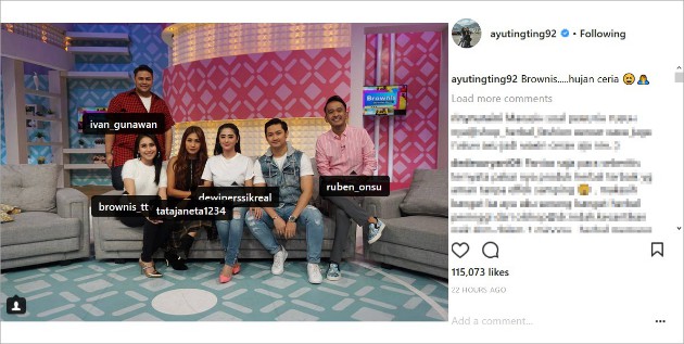 Tata vs Ayu Ting Ting