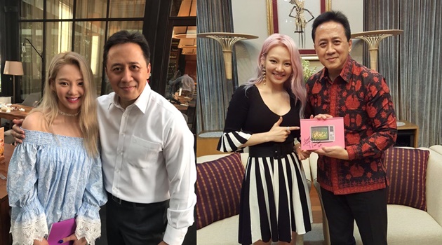 Triawan Munaf dan Hyoyeon