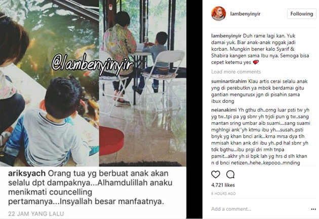 Soal Bawa Anak ke Psikolog, Tsania Marwa dan Atalarik 