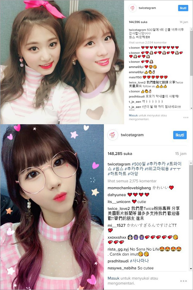 Manjakan ONCE, Twice Rayakan 500 Hari Debut dengan Ini