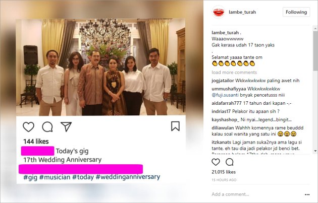 Rayakan Wedding Anniversary, Usia Pernikahan Mayangsari 