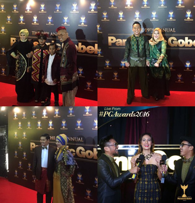 Uya Kuya-Denny Cagur Kompak Ajak Istri Hadiri Panasonic Awards