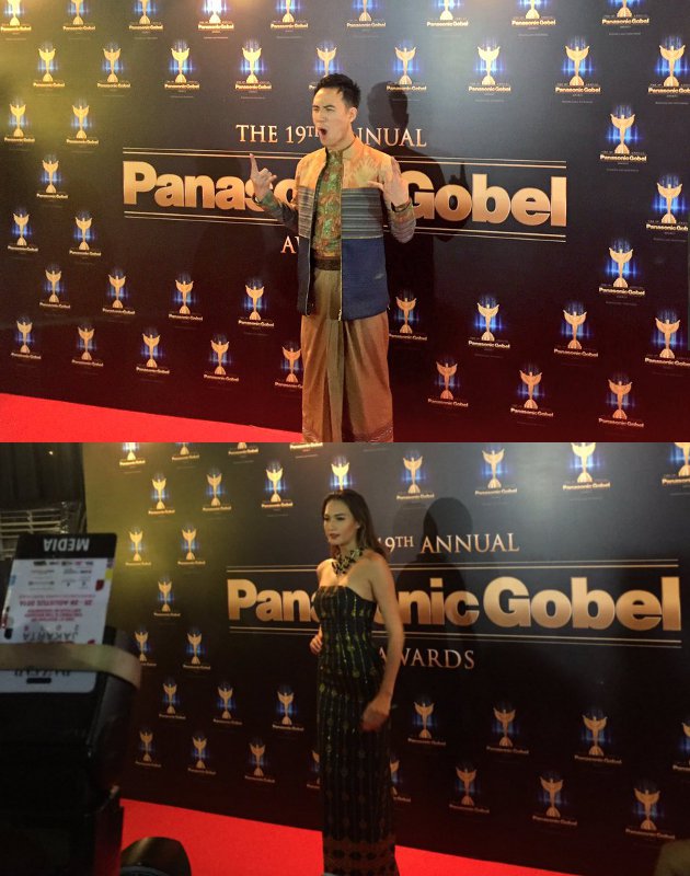 Uya Kuya-Denny Cagur Kompak Ajak Istri Hadiri Panasonic Awards
