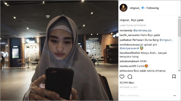Virgoun Tetap Bertato Meski Mualaf, Sosok Istri Cantik Jadi Sorotan Netter