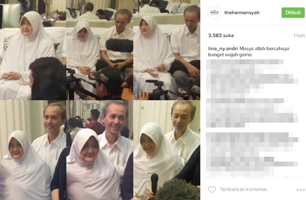 Wajah Mendiang Ibunda Ashanty Bercahaya
