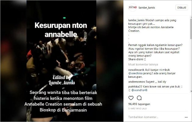 annabelle creation nonton wanita banjarmasin kesurupan saat nonton annabelle annabelle creation nonton wanita banjarmasin kesurupan saat nonton annabelle