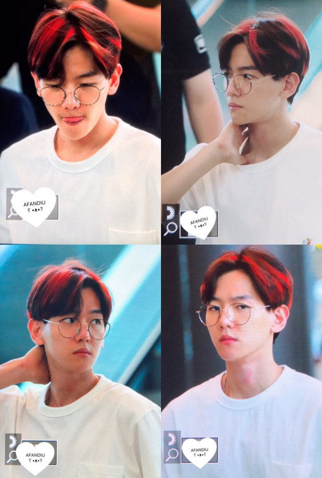 Sempat Ditutupi Ternyata Ini Warna Rambut Baru Baekhyun Sempat Ditutupi Ternyata Ini Warna Rambut Baru Baekhyun