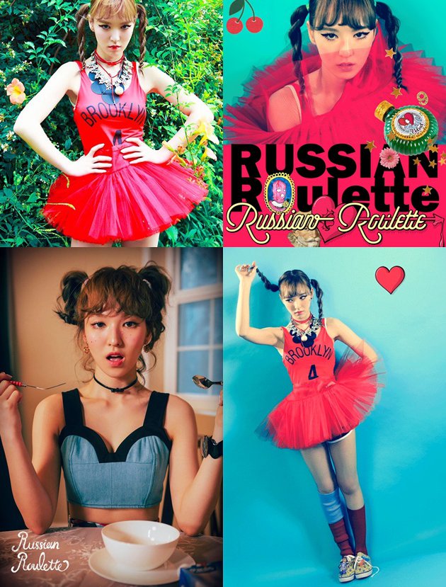 Teaser Wendy 'Russian Roulette' .