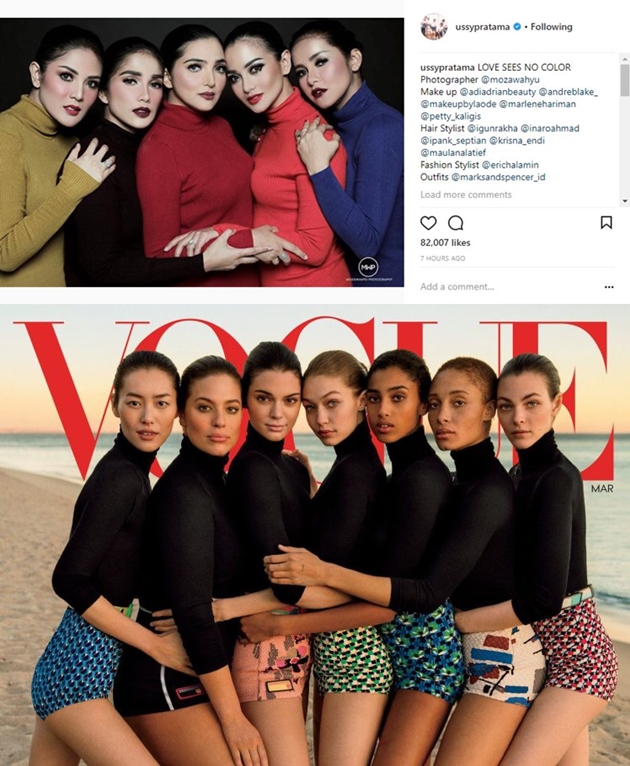 Ashanty cs Pemotretan Ala Kendall Jenner