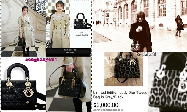 Harga Tas Branded Song Hye Kyo di Paris Fashion Week