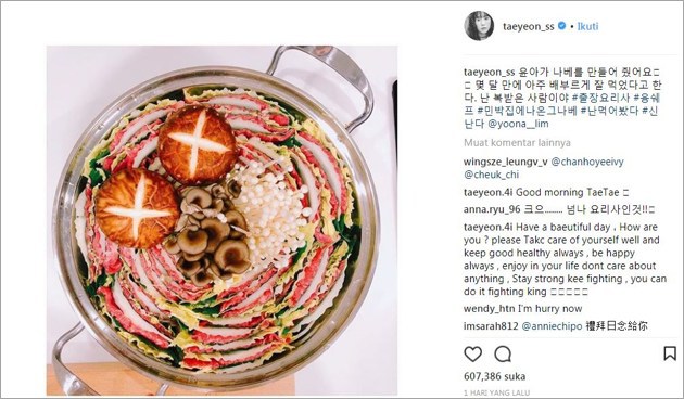 Spesial, Yoona Memasak Menu Andalan Untuk Tae Yeon Hingga Tuai Pujian