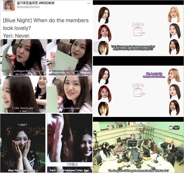 Yeri Kerjai Member Red Velvet