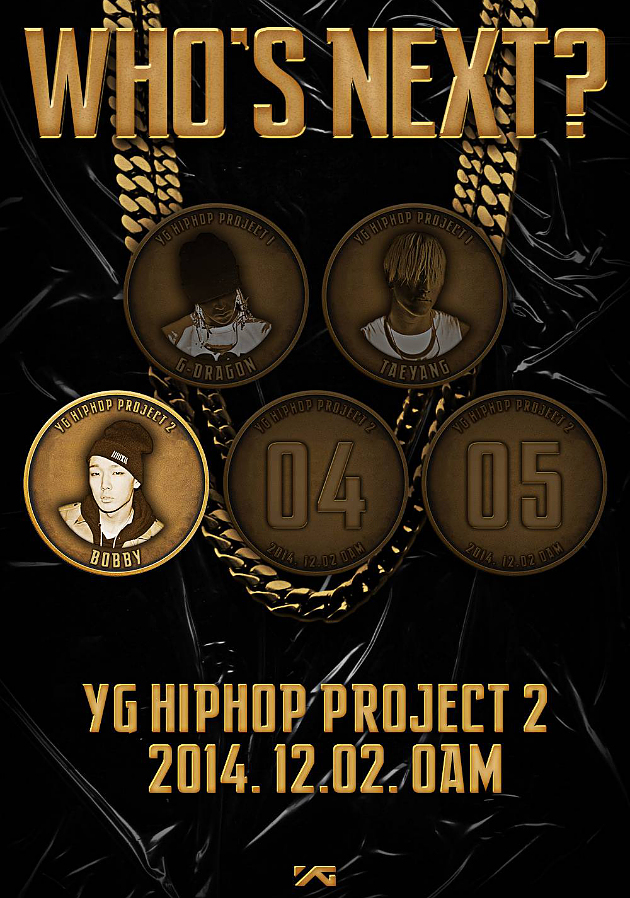 Bobby member pertama grup hip hop baru YG