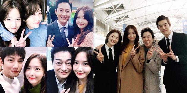 Yoona Selfie Bareng Pemain 'K2'