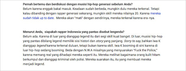 Young Lex Rendahkan Iwa K 1